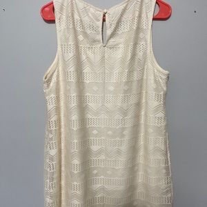 Xhilaration “Lace”/Mesh Tank Dress
